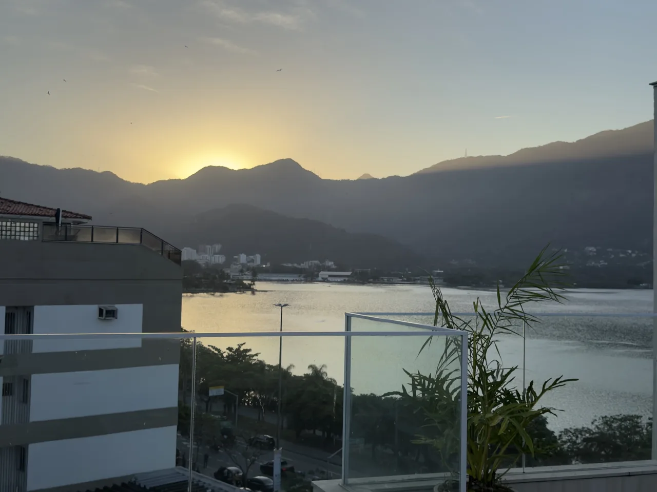 Vista panorâmica da Lagoa Rodrigo de Freitas
