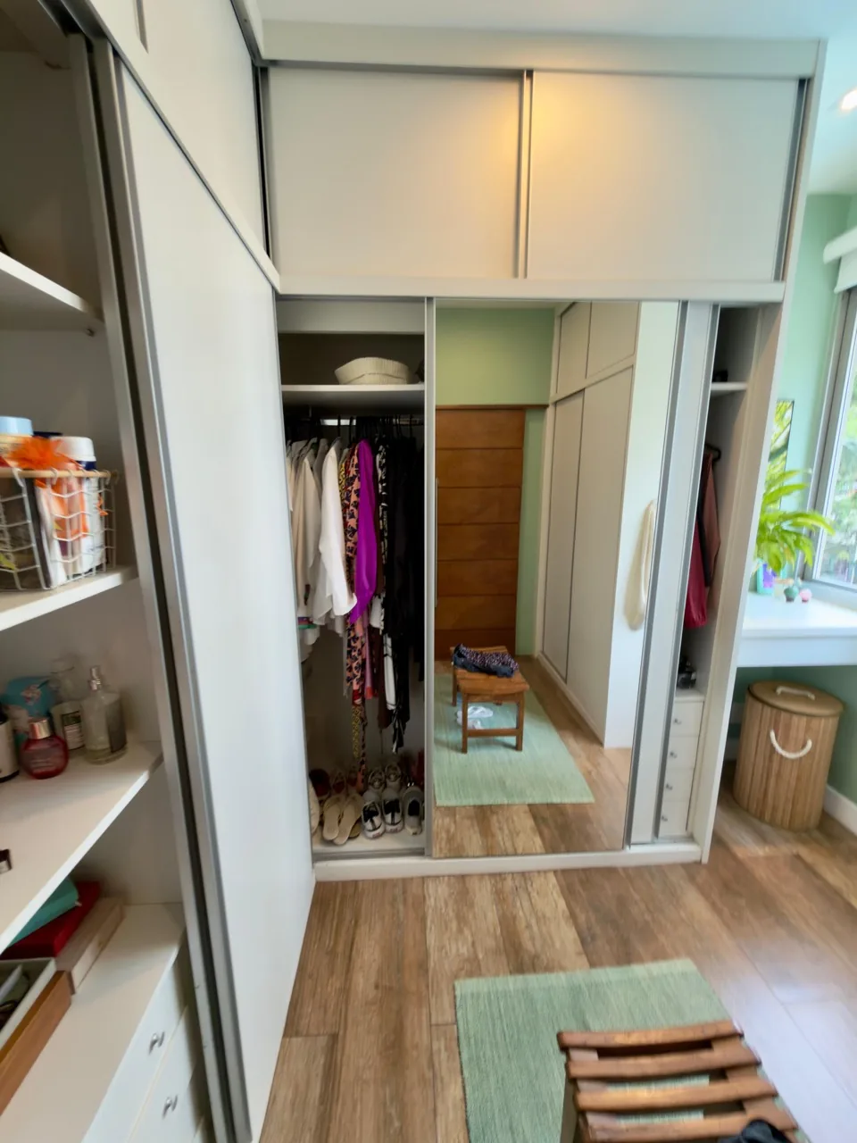 Closet planejado da suíte